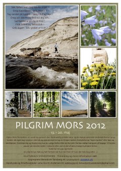 Plakaten pilgrim Mors 2012